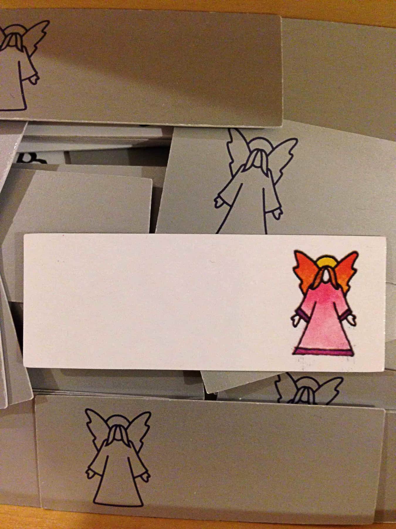 Drawing a Blank Card Angel Card Angela Rider